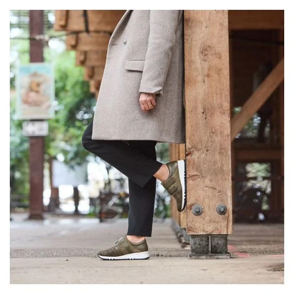 Basket pour femme CHUT Zelda Kaki PODOWELL Basket pour femme CHUT Zelda Kaki PODOWELL