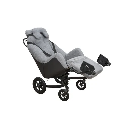 Fauteuil coquille ELYSEE II à inclinaison manuelle tissu chiné gris Innov'SA
