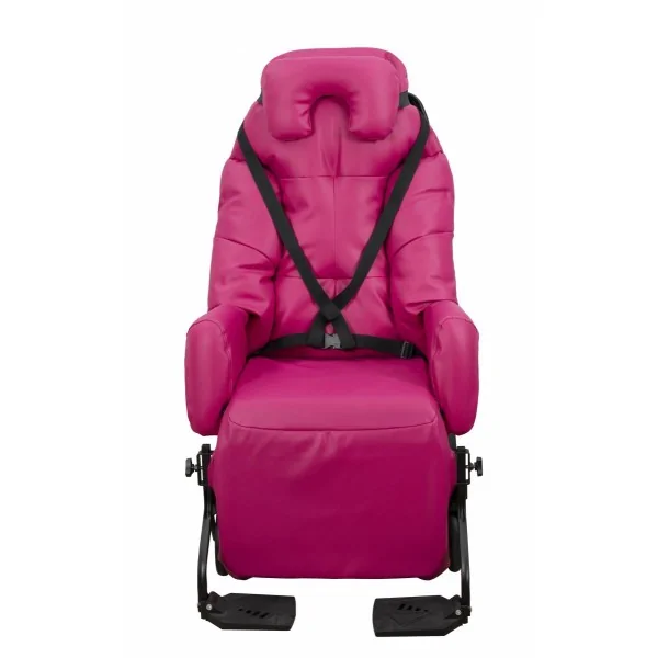 Fauteuil coquille ELYSEE II à inclinaison électrique PVC/PU Framboise Innov'SA Fauteuil coquille ELYSEE II à inclinaison électrique PVC/PU Framboise Innov'SA