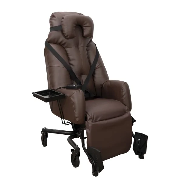 Fauteuil coquille ESSENTIEL II électrique PVC Cacao Innov'SA
