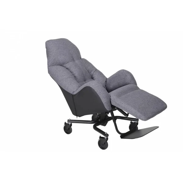 Fauteuil coquille LIBERTY II Manuel Gris chiné Innov'SA Fauteuil coquille LIBERTY II Manuel Gris chiné Innov'SA