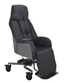 Fauteuil coquille LIBERTY II électrique Velours black Edition Innov'SA
