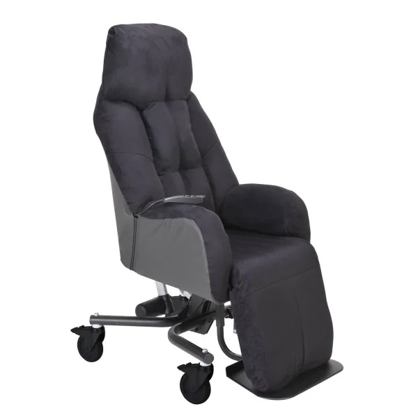 Fauteuil coquille LIBERTY II électrique Velours black Edition Innov'SA Fauteuil coquille LIBERTY II électrique Velours black Edition Innov'SA