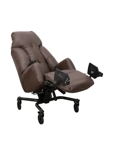 Fauteuil à pousser Mistral II électrique cacao Innov'SA