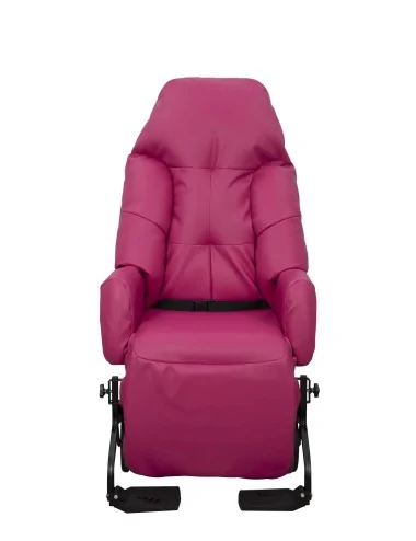 Fauteuil à pousser EVASION II Manuel framboise Innov'SA