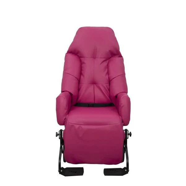 Fauteuil à pousser EVASION II Manuel framboise Innov'SA Fauteuil à pousser EVASION II Manuel framboise Innov'SA