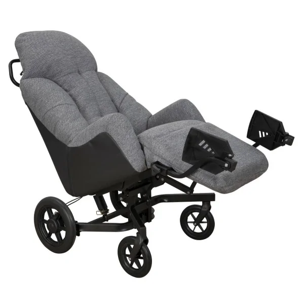 Fauteuil à pousser EVASION II Manuel gris chiné Innov'SA Fauteuil à pousser EVASION II Manuel gris chiné Innov'SA