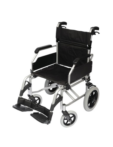 Fauteuil roulant de transfert Modulolight gris métal