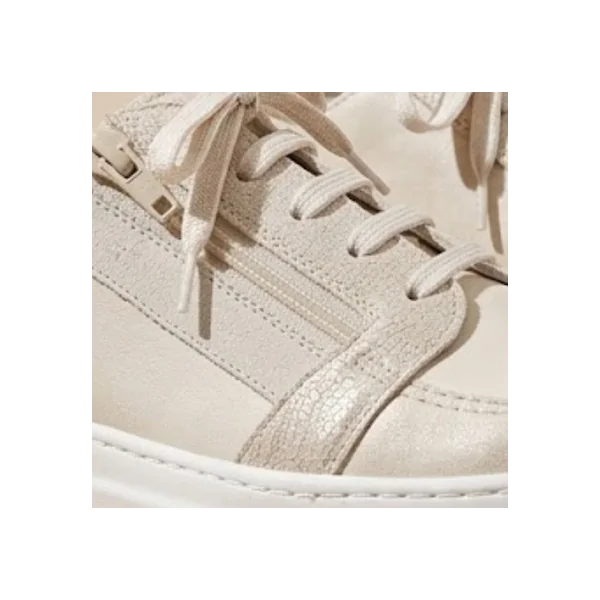 Basket femme BECKY02 ECRU beige PODOWELL