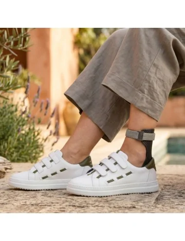 Basket femme BETTY Blanc PODOWELL