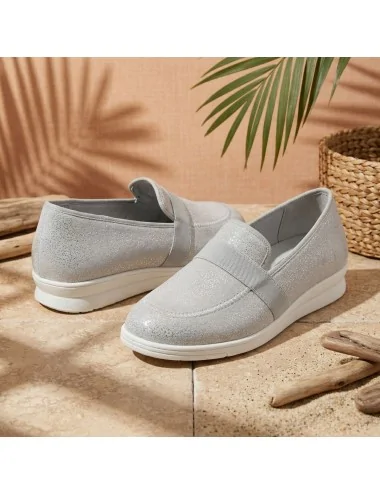 Mocassins pour femme CHUT NELIA Perle Podowell vue de face