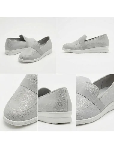 Mocassins pour femme CHUT NELIA Perle Podowell vue de face