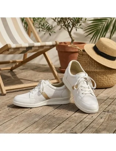 Basket femme NERINA Blanc PODOWELL