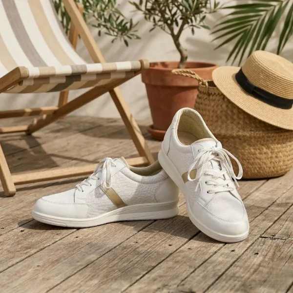 Basket femme NERINA Blanc PODOWELL