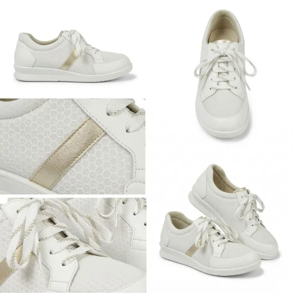 Basket femme NERINA Blanc PODOWELL