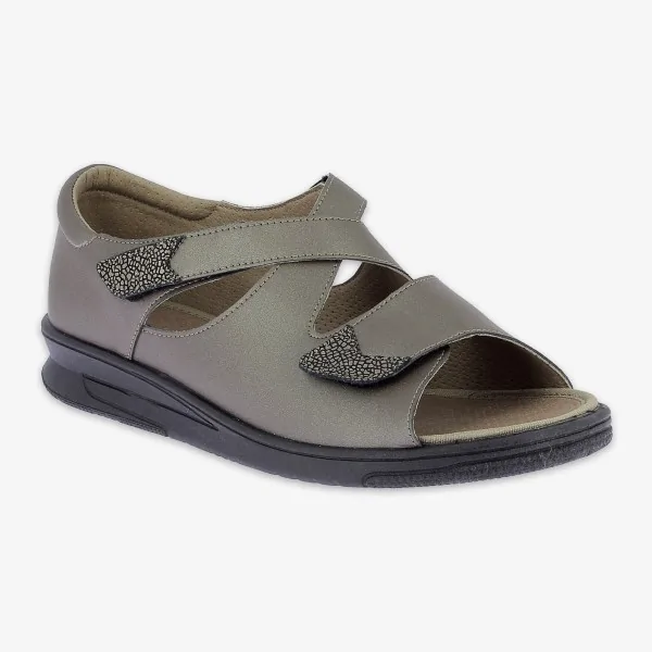 Sandales orthopédiques femme CHUT Newell Bronze PODOWELL