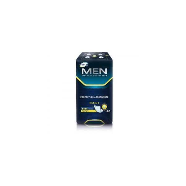 Paquet TENA FOR MEN MEDIUM NIVEAU 2 Paquet TENA FOR MEN MEDIUM NIVEAU 2