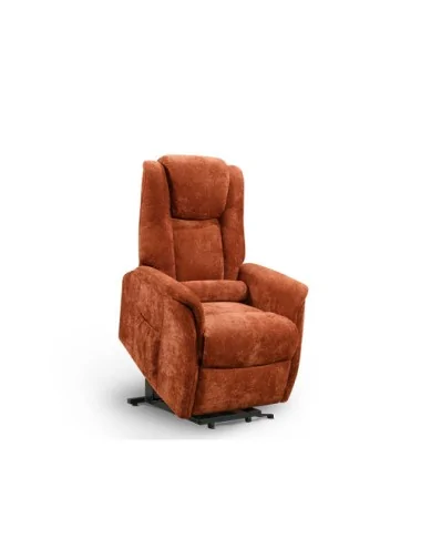 FAUTEUIL RELEVEUR KOZY SIGNATURE 4 MOTEURS - ORANGE