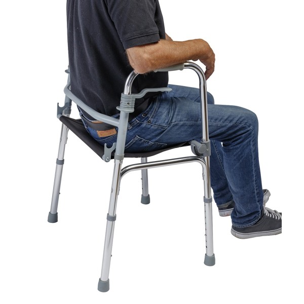 Déambulateur pliant avec poignée et siège HERDEGEN Déambulateur pliant avec poignée et siège HERDEGEN