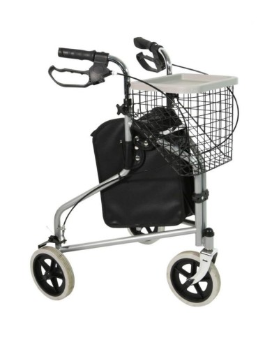 Rollator 3 roues Madrid avec panier et sacoche DRIVE DEVILBISS