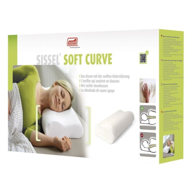 Oreiller à mémoire de forme Soft Curve SISSEL Oreiller à mémoire de forme Soft Curve SISSEL