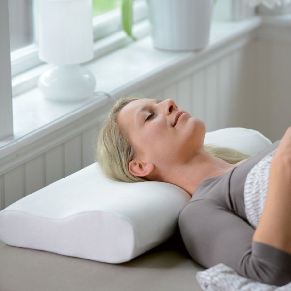 Oreiller de massage universel en mousse à mémoire de forme pour