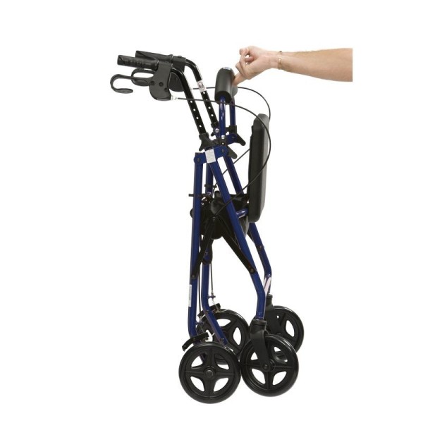 Rollator 4 roues aluminium Identités Rollator 4 roues aluminium Identités