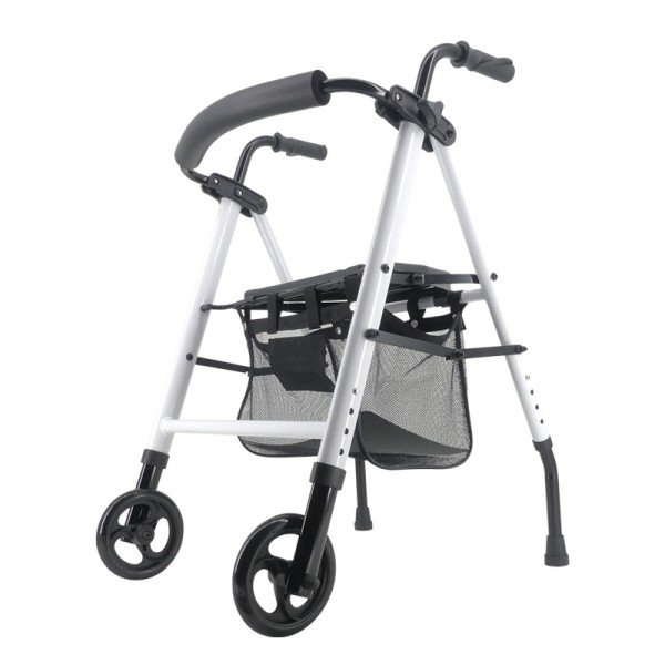 Rollator 2 roues Neo Classic blanc nacré Identités Rollator 2 roues Neo Classic blanc nacré Identités