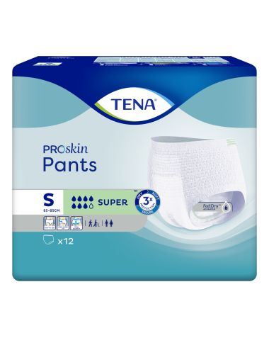 Paquet Tena Pants ProSkin Super Taille S