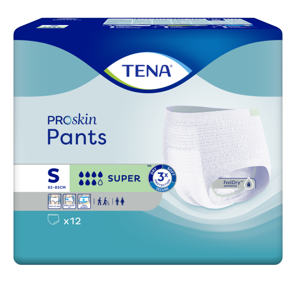 Paquet Tena Pants ProSkin Super Taille S