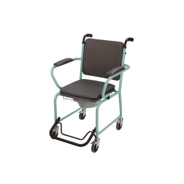 Chaise garde robe GR52 à roulettes et accoudoirs Chaise garde robe GR52 à roulettes et accoudoirs