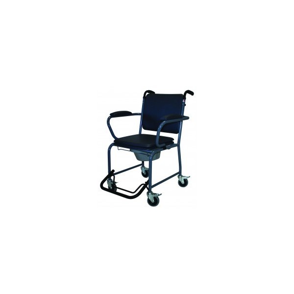 Chaise garde robe GR50 à roulettes et accoudoirs escamotables Chaise garde robe GR50 à roulettes et accoudoirs escamotables