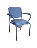 Chaise garde-robe hauteur réglable et accoudoirs escamotables HMS-VILGO