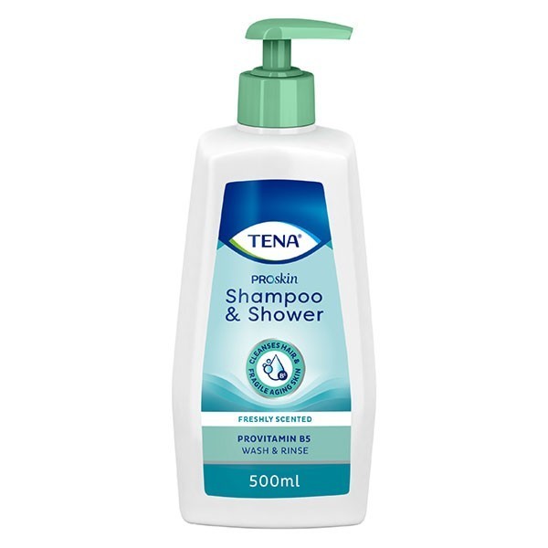TENA SHAMPOO & SHOWER PROSKIN 500ml TENA SHAMPOO & SHOWER PROSKIN 500ml