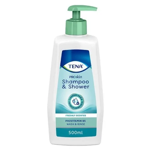 TENA SHAMPOO & SHOWER PROSKIN 500ml