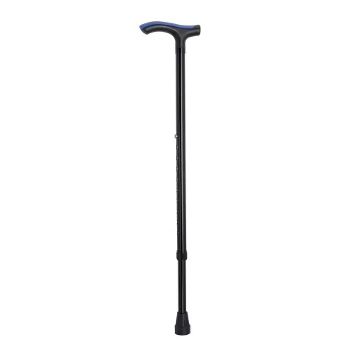 Canne de marche en T Advance bi matière grise HERDEGEN