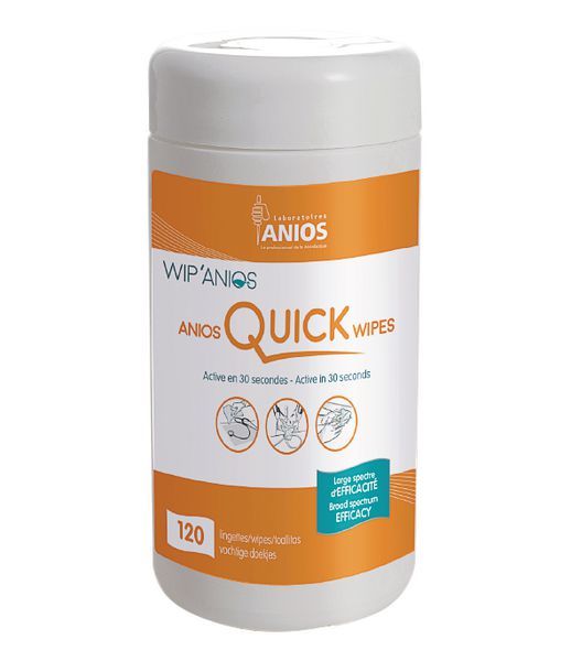 Boîte de 120 lingettes Anios Quick Wipes