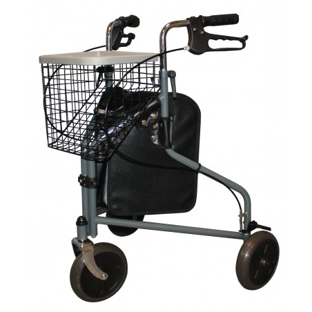 Rollator pliant 3 roues